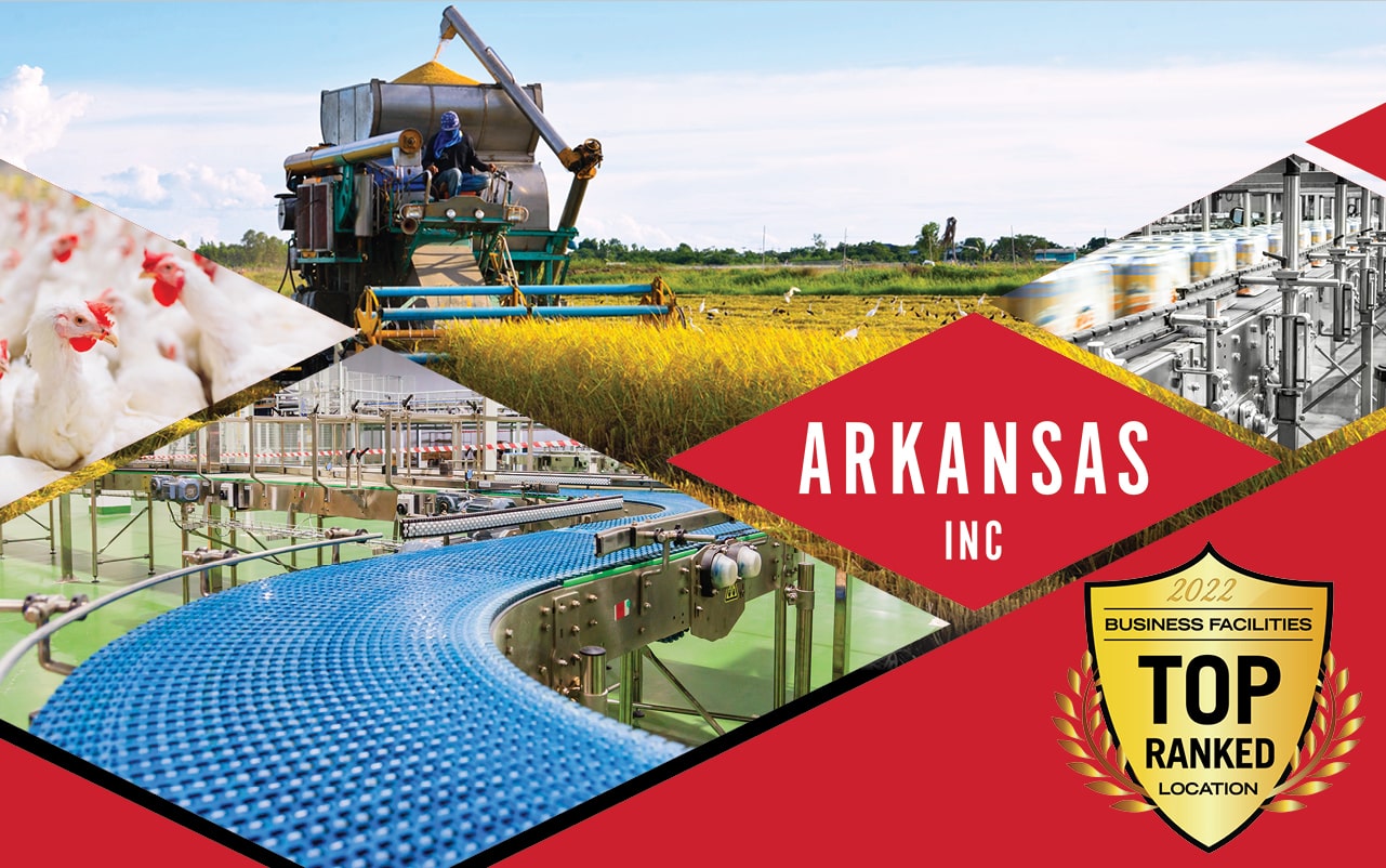 Arkansas Ranked 3 for Food Processing for Second Consecutive Year