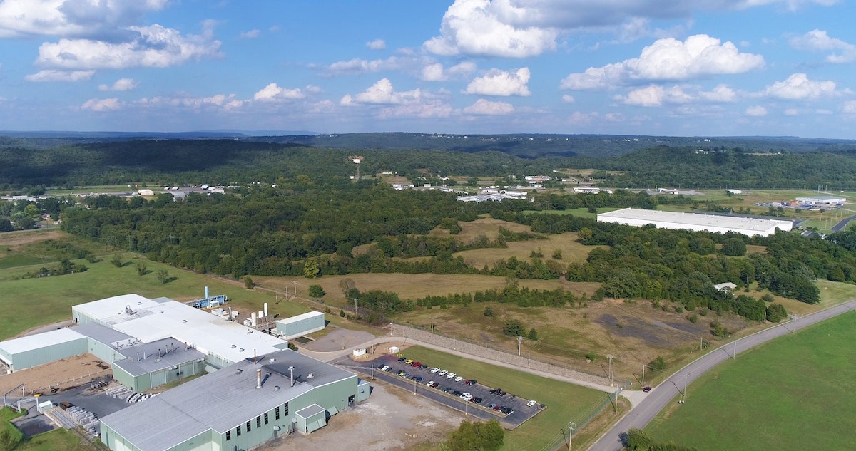 East End Industrial property aerial photograph