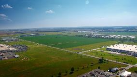 Aerial photo of Jonesboro property