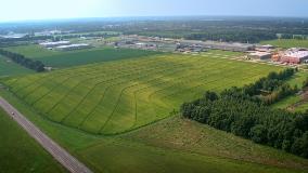 aerial photo of Paragould site