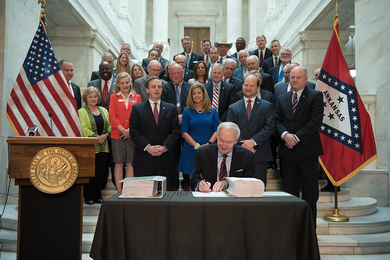 Governor Hutchinson signs Transformation bill