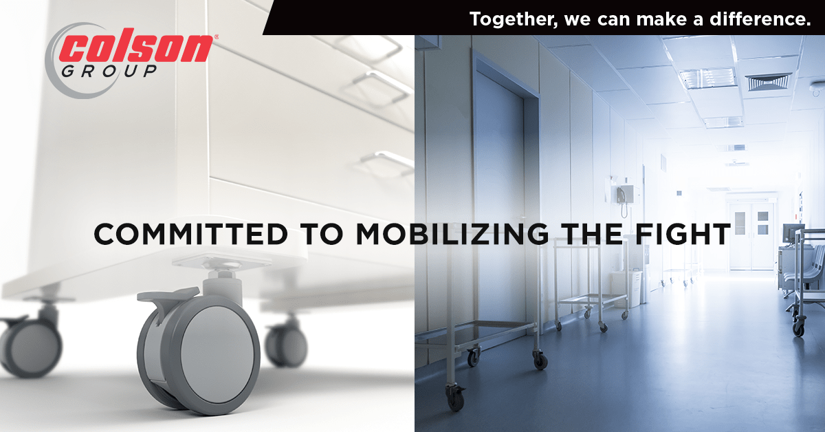 Colson rises to meet demand for medical equipment casters
